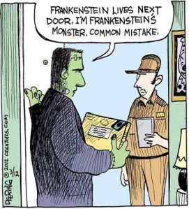 2014 Frankenstein cartoon